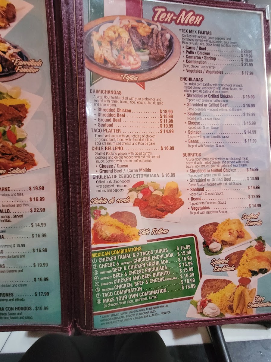 Two Amigos Restaurant Menu - Image 5